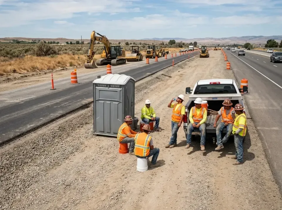 highway-road-construction-crew-007 — frequently asked questions, Porta Potty and Restroom Rentals in Cameron, MO
